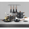 ZESTAW GARNKÓW CERAMICZNO MARMURKOWYCH NA INDUKCJE 15 ELE ZL-8518
