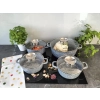 ZESTAW GARNKÓW CERAMICZNO MARMURKOWYCH NA INDUKCJE 12 ELE ZL-7086