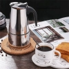 KAWIARKA STALOWA GAZ / INDUKCJA NA 4 FILIŻANKI ESPRESSO ZL-4722