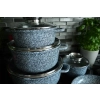 ZESTAW GARNKÓW CERAMICZNO MARMURKOWYCH NA INDUKCJE 12 ELE ZL-7082
