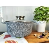 ZESTAW GARNKÓW CERAMICZNO MARMURKOWYCH NA INDUKCJE 12 ELE ZL-7086