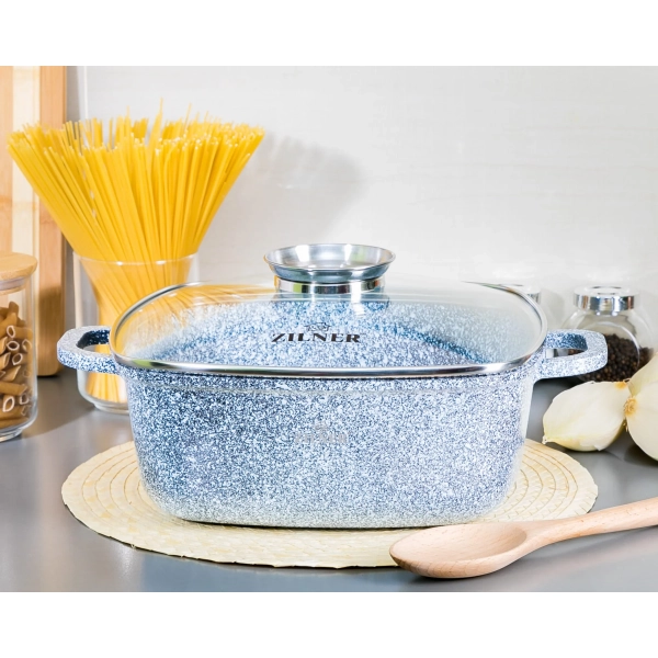 GARNEK CERAMICZNO MARMURKOWY ZL-7063 6,5L