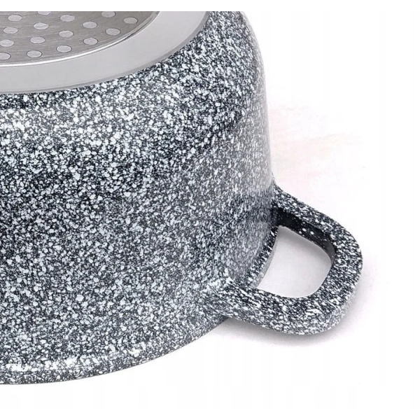 ZESTAW GARNKÓW CERAMICZNO MARMURKOWYCH NA INDUKCJE 6 ELE ZL-8530